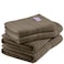 BYFT Home Castle Hand Towel 50 x 90 Cm Bath Towel 70 x 140 Cm 550 Gsm Beige 100% Cotton Set of 04
