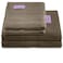 BYFT Home Castle Hand Towel 50 x 90 Cm Bath Towel 70 x 140 Cm 550 Gsm Beige 100% Cotton Set of 04