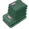BYFT Home Ultra Hand Towel 50 x 90 Cm Bath Towel 70 x 140 Cm 550 Gsm Green 100% Cotton Set of 06