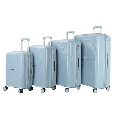 VIPTOUR Luggage Set of 4 PCS PP Softside Travel Luggage Bag With Expandable Zipper 20/24/28/32 Inches