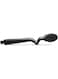 Dreamfarm 10.5" Clongs Lite Nylon Kitchen Cooking Tongs, Click-Lock Open &amp; Close, Extra Grippy Tips - Black