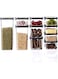 showkah&reg; 10 Pcs Airtight Food Storage Container Set with Lids, BPA Free Kitchen &amp; Pantry Plastic Leak-proof Canister, Reusable Storage Box Suitable for Dishwasher Freezer Microwave (10-Pcs)