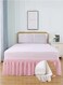 Home 1 Pc Pink Elastic Bed Skirt