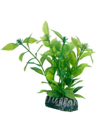 Hobby Aquarium D&eacute;cor, Artificial Plant - Hygrophila Small, 13 Cm