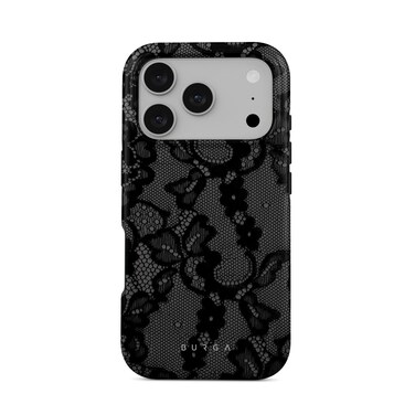 جراب مغناطيسي فاخر من بورجا لهاتف iPhone 17 Pro، متوافق مع هيكل صلب مزدوج الطبقات هجين + حماية من السيليكون - غطاء مقاوم للخدش والصدمات