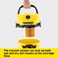 WD 3 Wet and Dry Vacuum Cleaner with Blower Function, 1000W Power, 17L Impact-Resistant Container, 2m Suction Hose, for Car, Garage, Workshop &amp; DIY Projects, Yellow