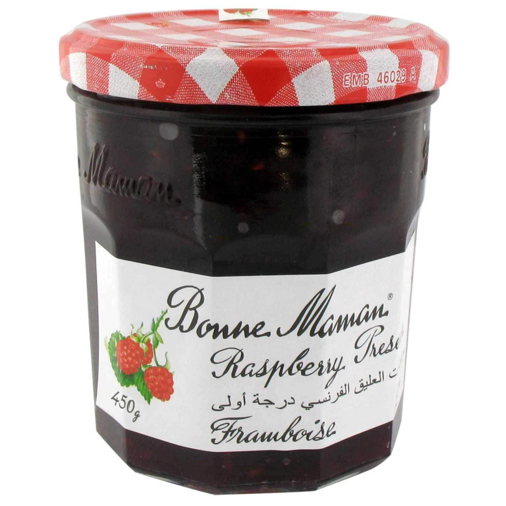 Bonne Maman Raspberry Preserves Jam 370G