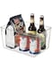 Servewell Acrylic New Fridge &amp; Pantry Storage Bin 28.5X20.3X15.2cm