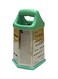 Steel 6 Sided Grater Turquoise/Silver 9inch