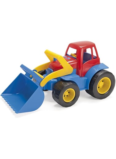 Dantoy Kids Toy Tractor with Front Loader, Made in Denmark
