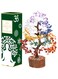 Seven Chakra Tree of Life - Crystal Tree of Life - Handmade Gemstone Tree - Healing Crystal Decoration - 7 Chakra Tree - Money Tree Bonsai - Spiritual Gifts - Feng Shui Decor - Crystal Gift - Gem Tree