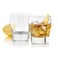 Libbey Rocks / Old Fashioned Glass &ndash; Perception 7 oz &ndash; Curved Heavy Base Design, Chip-Resistant Rim &ndash; Set of 6 &ndash; Model #2391