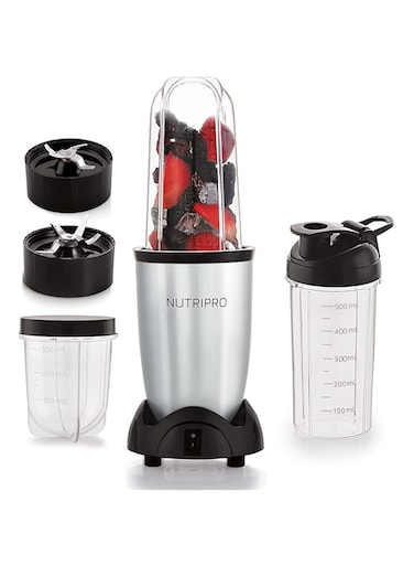NutriPro Juicer Mixer Grinder Blender - Smoothie Maker - 500 Watts (3 Jar 2 Blade)