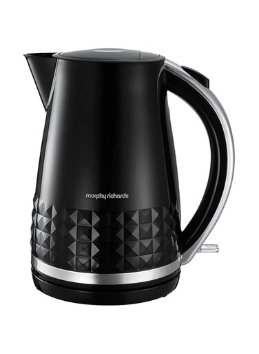 Morphy Richards Dimensions Electric Kettle Jug, Black, 1.5 Litres, 108261