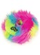 GoDog Rainbow Furballz Rings Toy for Dogs, Large