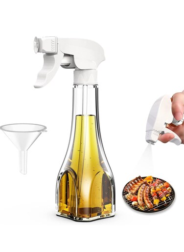 Oil Dispenser Bottle Spray Mister Olive Oil Sprayer for Cooking