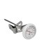 Thermometer stick with clip white