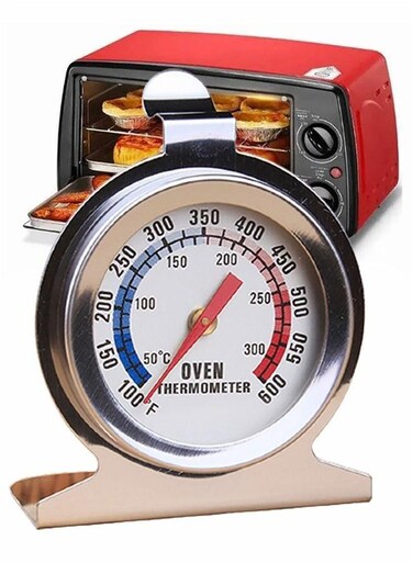 Oven Thermometer Cooking Food Stainless Steel Kitchen Baking Tool