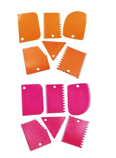 Pcs Cake Scraper Cake Smoother Cutter Plate Tool Dough Bread Edge Decorating Tool