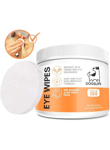 DogsLife Eye Wipes Aloe Vera Dog 100pcs