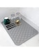 MIXDE Silicone Drying Mat, 12&rdquo; x 16&rdquo;, Dish Drying Mat, Dish Drainer Mat for Kitchen Counter, Heat Resistant Hot Pot Holder, Non-Slip Silicone Sink Mat, BPA Free, Dish Washer Safe (Grey, 1)