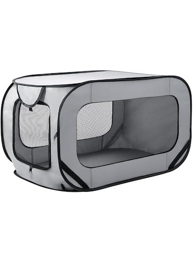 91cm*55cm*55cm Portable Large Dog Bed Cabin - Pop Up Dog Kennel,Indoor Outdoor Crate for Pets,Portable Car Seat Kennel,Cat Bed Collection