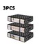 3 Pack Storage Bins Clothes Storage, Underbed Foldable Storage Bags,Storage Containers Clothes Bags for Clothing, Bedroom, Comforter, Closet, Dorm, Quilts