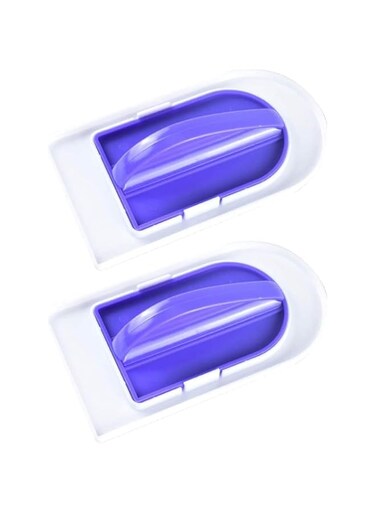 SYOSI 2Pcs Fondant Smoother Cake Scraper Smoother for Cake Decoration Sugar Craft Scraper Paddle Tool Cake Decoration Kitchen Gadget