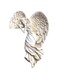 Fajia Widget,Door Frame Angel Wings Sculpture Right Angel in Your Corner Resin Wall Sculpture Crafts for Home Decoration Party Memorial Tribute Remembrance Funeral