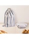 Bread Bags for Homemade Bread Sourdough with Bowl Cover, 18"x12" Large Reusable Organic Linen Sourdough Bread Bags, Bread Storage Bags with Plastic Lined, 12" Diameter Bread Proofing Cover
