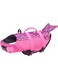 Dog Life Jacket Swimming Safety Coat Floatation Life Vest Life Saver with Handle Dog Life Jacket for Small Dog Puppy Large Dog (Pink, L)