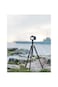 Professional Aluminum Tripod 155cm Height with Phone Mount, 12kg Load Support
