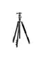 Professional Aluminum Tripod 155cm Height with Phone Mount, 12kg Load Support