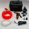 Portable High-Pressure Car Washer Kit with 60W Micro Diaphragm Pump and Adjustable Spray Gun - DC 12V


