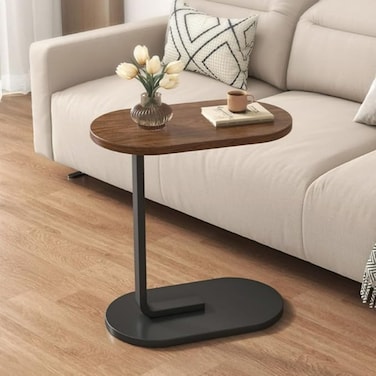 Al Nojoom Small Coffee Table &ndash; Multipurpose Side Table for Sofa, Living Room &amp; Balcony   Waterproof &amp; Anti-Rust Modern Home Furniture   Compact Accent Table for Bedroom &amp; Patio