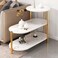 Al Nojoom Multi-Layer Round Sofa Coffee Table   Italian Light Luxury Bedside Table   Simple Modern Small Side Table for Living Room, Bedroom &amp; Home Furniture D&eacute;cor