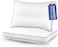 CRAFT Cooling Bed Pillows for Side Sleepers - Pack of 4 Down Alternative Standard (20" X 28")