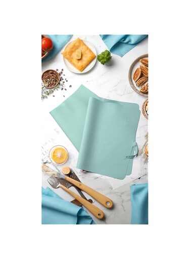 Sweet seven Large Macaron Silicone Baking Mat - Heat Resistant &amp; Non-Slip - 23.6''x15.7'' Kneading &amp; Pastry Mat for Dough Rolling