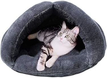 Coodipet Cat Cave Small Dog Bed Cave Self Warming Cat Bed Fleece Cat Bed Cave Dog Cave Warm Pet Cave for Indoor Small Dogs and Cats