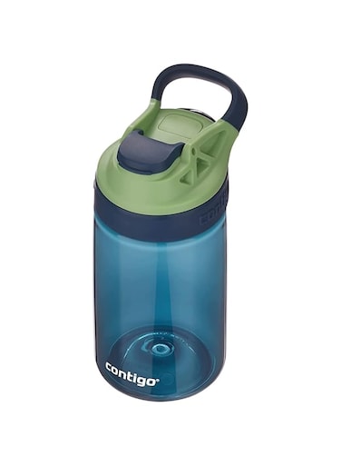 Contigo Gizmo Sip kids&rsquo; drinking bottle; BPA-free, robust water 100% leak-proof; intuitive at the press of a button; easy-clean; ideal for preschool, daycare, school, sports; 14 oz