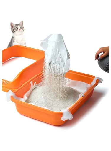 KBT WORKS Sifting Cat Litter Box Liners (Small)