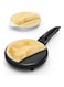 showkah&reg; Electric Crepe Maker Non-Stick Pancake Maker, Portable Crepe Maker with Whisk and Bowl, Dosa Maker (Crepe Maker (SC-555))