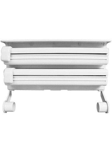 Dubai Gallery Triple Roller Kitchen Paper Dispenser White 28X48Centimeter