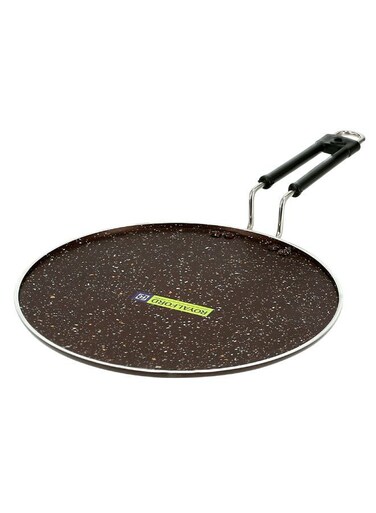 30Cm Smart Non-Stick Dosa Tawa Granite Coated Aluminium 4 Layer, 4Mm Thickness Premium Quality Soft Touch Handles Extra-Flat Base Quick And Even Heat Distribution Made In India Multi Color Assorted