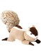 Trixie Plush Squirrel Dog Toy - BEIGE/24CM