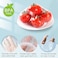 Fresh Keeping Bags 100pcs Food Covers,Reusable Elastic Food Storage Covers, Plastic Sealing Elastic Stretch Bowl Lids, Universal Kitchen Wrap Seal Caps (100pcs)