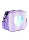Kids Lunch Bag - Insulated Lunch Bag for Girls, Durable Water-Resistant Fabric, Zippered Pockets, Water Bottle Holder, Snack Bag, Small Lunch Bag, Lunchboxes Kids Accessories oxford Purple 25x9x22 cm
