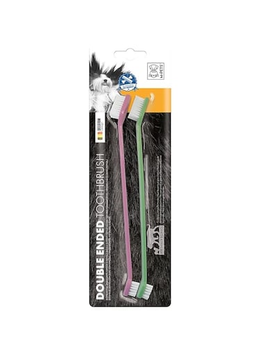 M-PETS Double Ended Toothbrush