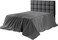 Zen 100% Egyptian Cotton Flat Bed Sheet - Gray, Full/Double, 230x250cm