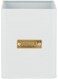 Otto Square White Utensil Pot
